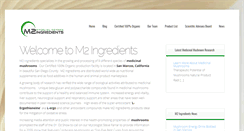 Desktop Screenshot of m2ingredients.com